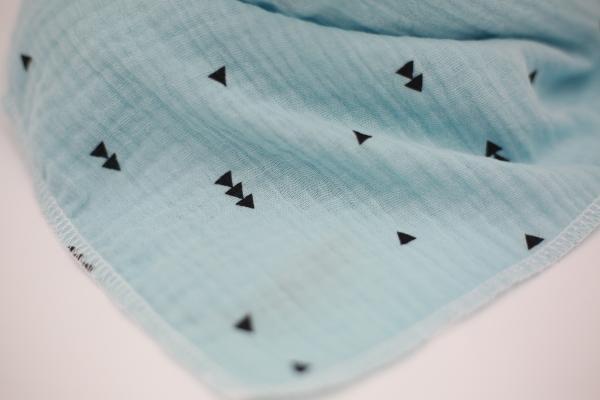 Musselinhalstuch / Halstuch 45 x 45